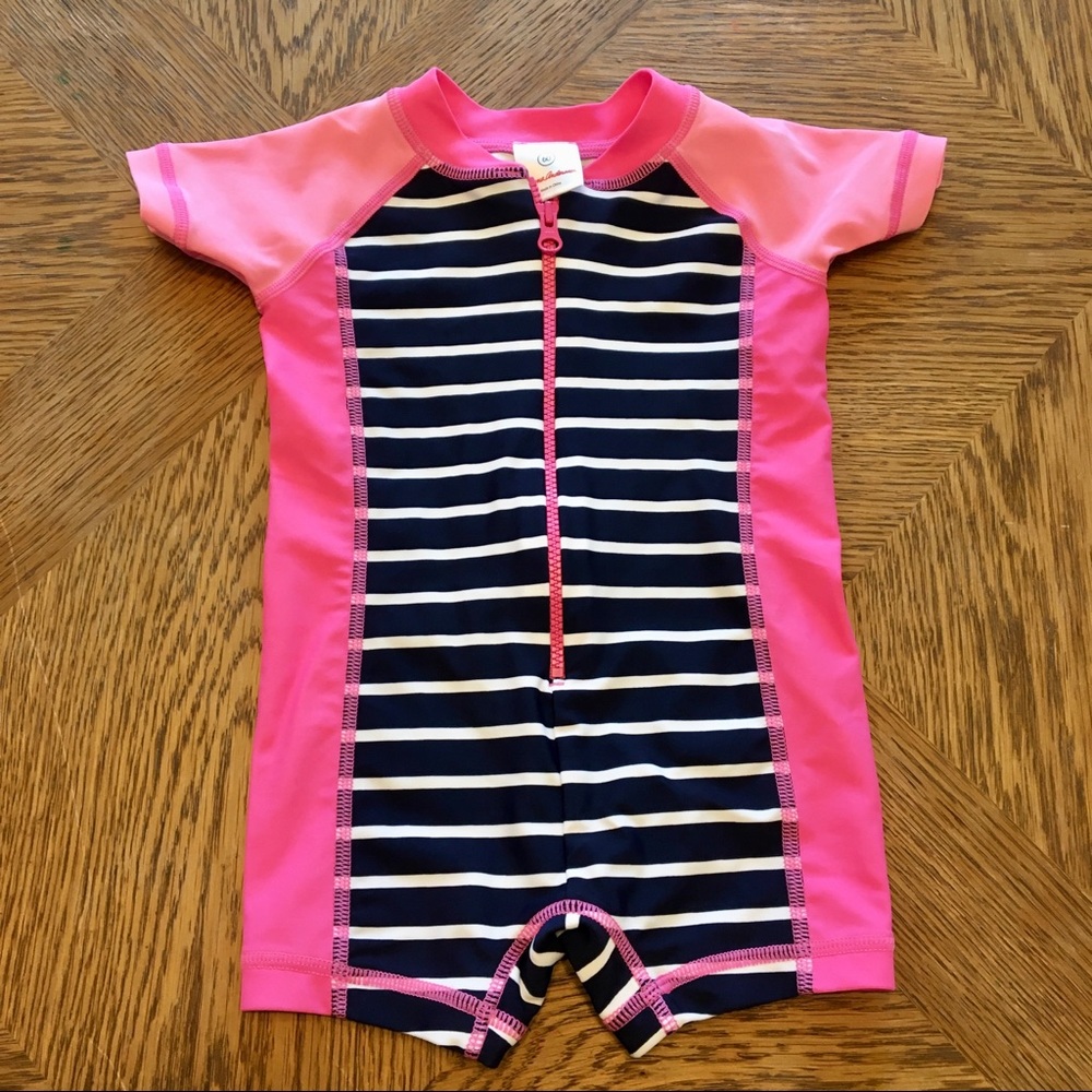Hanna Andersson Sunblock Rash Guard swimsuit